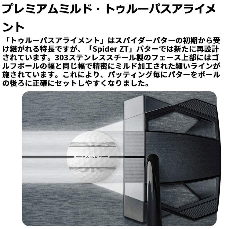 TaylorMade（テーラーメイド） スパイダー ZT パター 左用 ゴルフ