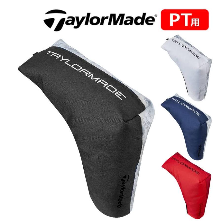 テーラーメイド ラウンドバッグ、ヘッドカバー、GTパター用ヘッドカバー TaylorMade (テーラーメイド) ヘッドカバー ブラックxレッド マレット