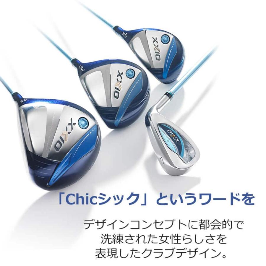 ダンロップ ゼクシオ13 レディース アイアン5本セット(＃7〜9、PW、SW) ゼクシオ MP1300L カーボンシャフト ボルドー DUNLOP XXIO13 右用 ゴルフ 2024年モデル｜yatogolf｜04