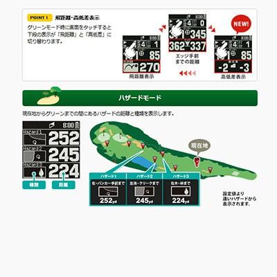 ユピテルYG-WatchA ユピテル Yupiteru [ユピテル] ウォッチ型 ゴルフナビ YG-Watch