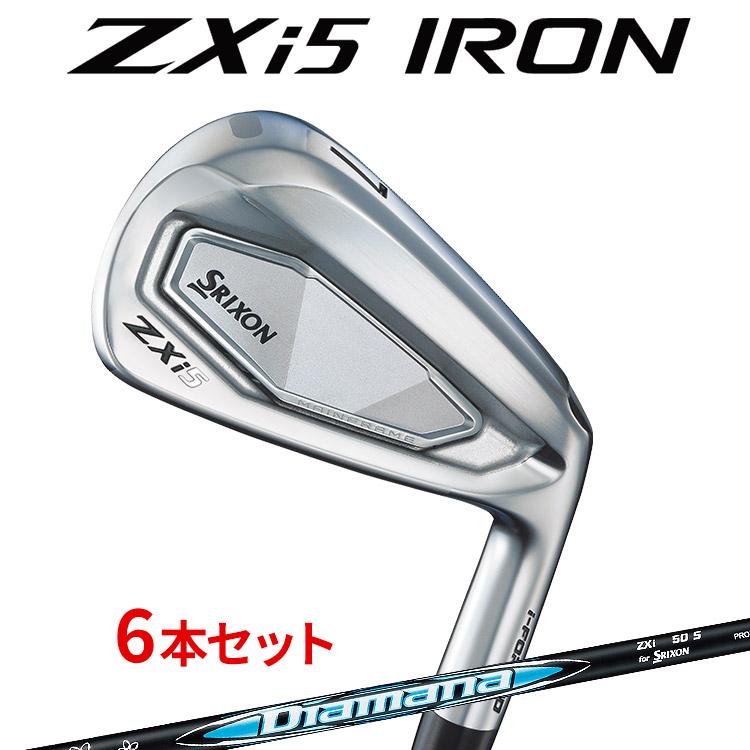 SRIXON アイアンセット メンズ 右用 スリクソン ZXi5 アイアン6本