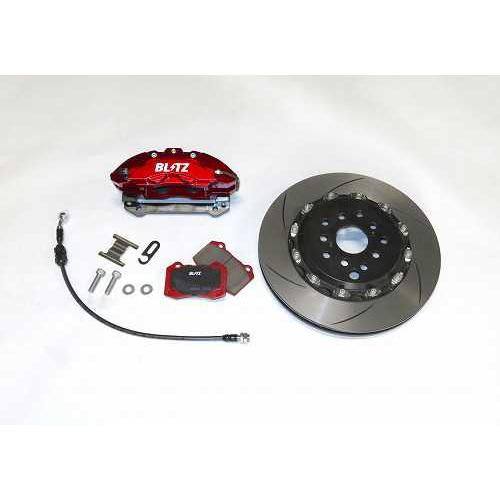 ブリッツ ブレーキ ビッグキャリパーキットII リアセット 4POT-S ストリート用パッド スバル BRZ ZD8用 φ330mm/1ピース 86114
