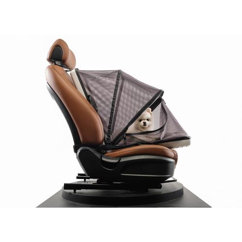 NOWWe CARRIE (ナウウィ キャリー) ペット用品 お出かけ 車 ドライブ 携帯型ドライブハウス ペット用ゲージ 折りたたみ車内ケージ 犬用 猫用 