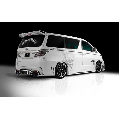 ROWEN プレミアム01S トヨタ ヴェルファイア 4WD GGH25W用 オールステンレス チタンテール 左右4本出し スライドあり 1T002Z07T