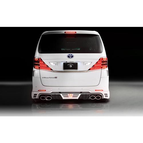 【新品訳あり】 ROWEN プレミアム01S トヨタ ヴェルファイア 4WD GGH25W用 オールステンレス チタンテール 左右4本出し スライドあり 1T002Z07T 【F2373276072】(86539円)