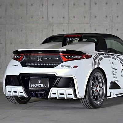 ROWEN PREMIUM Edition トランクスポイラー FRP製 塗装済 ホンダ S660 MR JW5用 1H004T00#