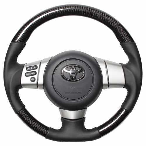 レアル ステアリング オリジナルシリーズ FJクルーザー GSJ15W用 カラー：ブラックカーボン (FJ-BKC-BK)