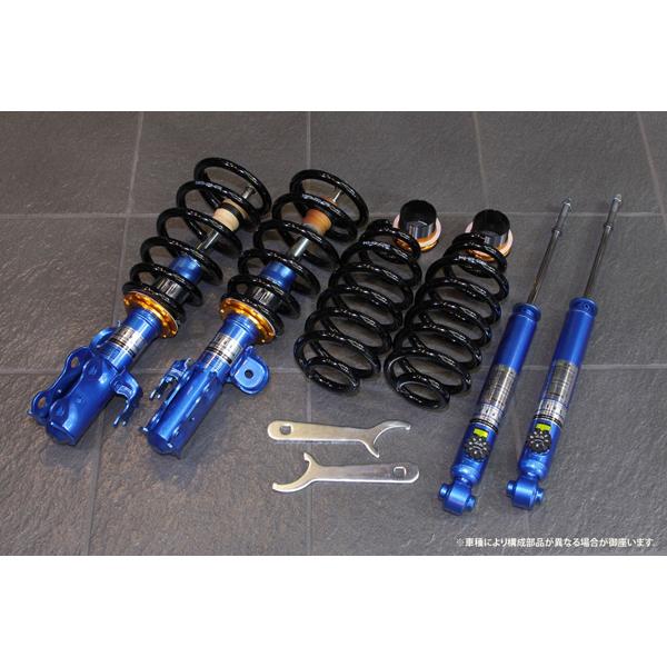 M'z SPEED アジャスタブルサスペンション Vスペック トヨタ ノア ハイブリッド FF ZWR80W用 マウントレス 3173-8104