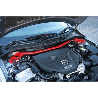 AUTOEXE ストラットタワーバー フロント マツダ MAZDA2/デミオ DJ＃系 