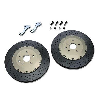 LEXUS レクサス RC F USC10用 リアブレーキローター 左右セット