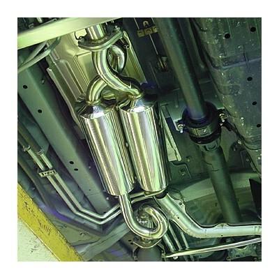 E51エルグランド スルガスピード V6ツインセンターマフラー バージョン2 E51系 エルグランド用V6ツインセンターマフラー（バージョンⅡ