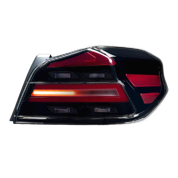 コラゾン LEDテールランプ タイプR ブラック スバル WRX STI VAB用 (CZ