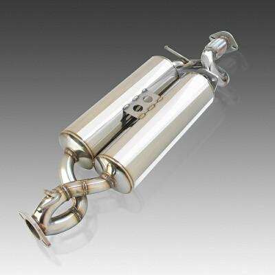 スルガスピード/SURUGA」エルグランド(E51)用V6ツインセンターマフラー