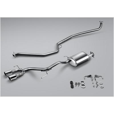 無限 マフラー Dual Exhaust System N-WGN JH3系用 ガーニッシュPZ塗装済み 標準リアバンバー同時装着タイプ 18000-XNM-K0S0-PZ｜yatoh