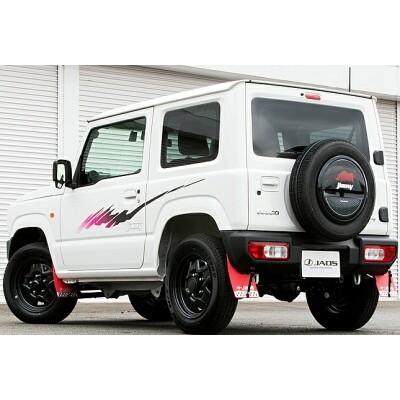 JAOS マッドガード III ジムニー JB74系 ブラック　FRセット JAOS マッドガードⅢ リヤセット ブラック スポーツカウル用 ジムニー