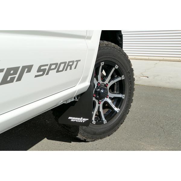ジムニー ジムニーシエラ JB74W マッドフラップセット ブラック