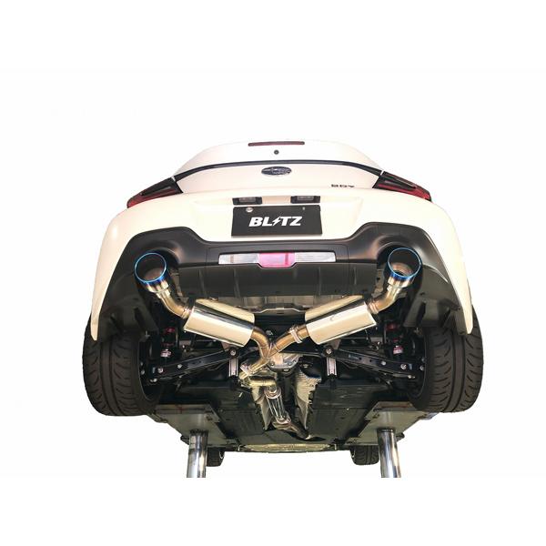 ブリッツ マフラー NUR-SPEC カスタムエディション VSR styleD スバル BRZ ZD8用 左右2本出し 63199V｜yatoh｜03