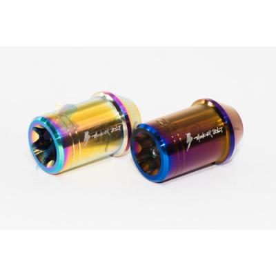 ThunderBolt Titanium ナット BE ONE Nuts M12xP1.5 コニカル座 20個 