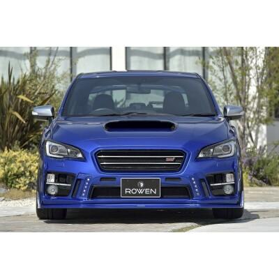 ROWEN PREMIUM Edition フロントバンパー LEDオプションキット付き FRP製 塗装済 スバル WRX S4 4WD 前期 VAG用 1S006A00#/1T003A22