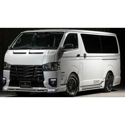 M's】トヨタ ハイエース 200系 4-7型 (2013.12-)ROWEN サイド M's】トヨタ ハイエース 200系 4-7型 (2013.12-)ROWEN サイド