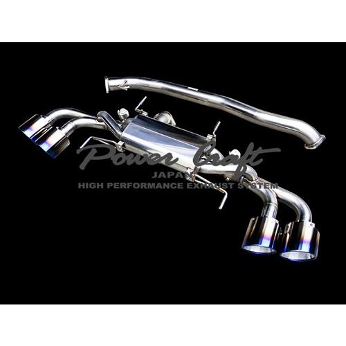 最終値下げ！！ Z33 パワークラフト ハイブリッドエキゾーストマフラーシステム POWER CRAFT（パワークラフト） NISSAN Z33 DE・HR