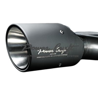 ポルシェパナメーラパワークラフト製ストレートX チューブマフラーカッターセット ポルシェパナメーラパワークラフト製ストレートX チューブ