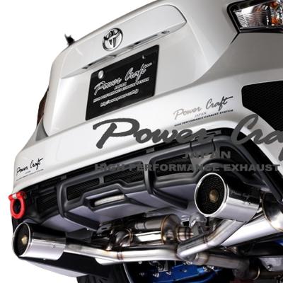 86 zn6 Power Craft 右一本出しマフラー 86 zn6 Power Craft 右一本出しマフラー