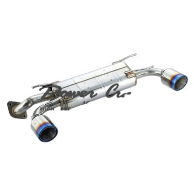 パワークラフト マフラー エキゾーストマフラーシステム RSダブル