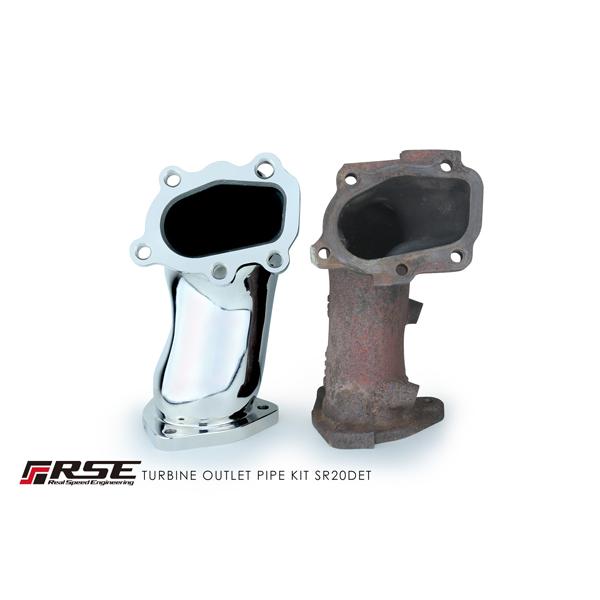 リアルスピードエンジニアリング パイプ タービンアウトレットパイプ