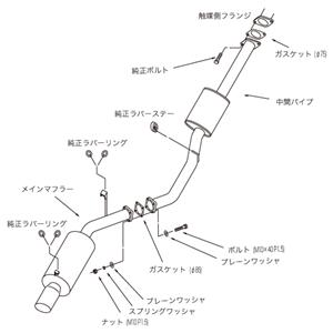 HKS サイレントハイパワー トヨタ スープラ 2WD MA70用 31019-AT004