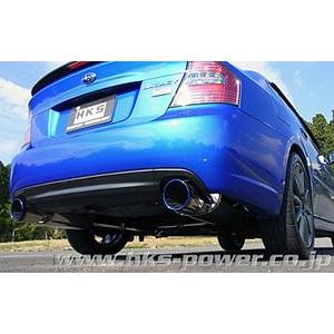 HKS マフラー スーパーターボマフラー スバル レガシィ B4 4WD BL5用 