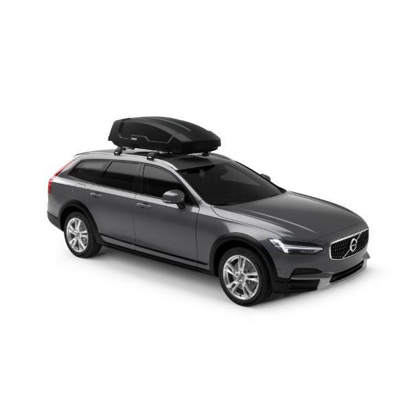 THULE スーリー ルーフボックス Force フォース XT M ブラックエアロ 
