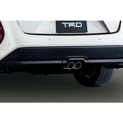 50系プリウス後期用TRDハイレスポンスマフラー TRD マフラー ハイレスポンスマフラー Version.S トヨタ