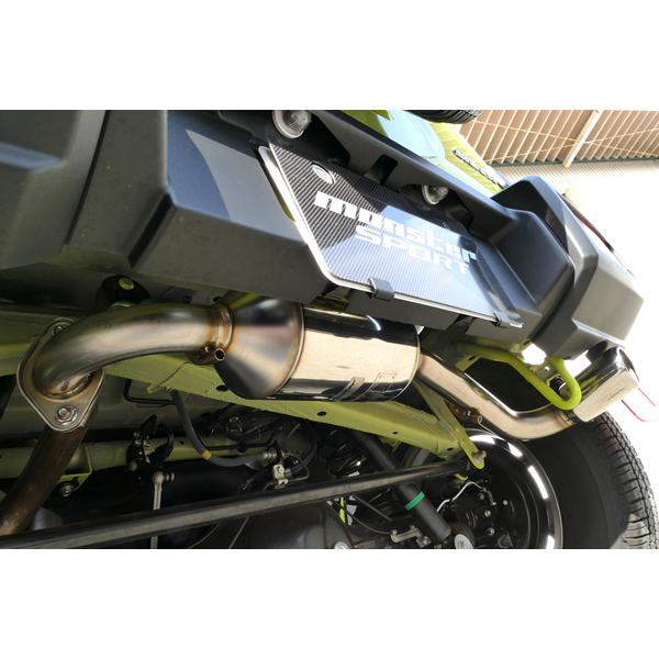 モンスタースポーツ TYPE Sp-Xマフラー 241590-5600M ジムニー ジムニーJB64W ジムニーシエラ JB74W TYPE Sp-X
