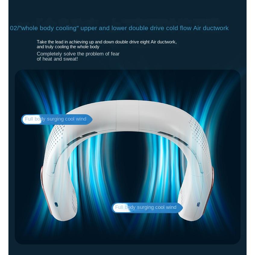 neckfan ポータブル折りたたみ式電動ファン,2023ネックレスファン,デジタルディスプレイ,USB充電式サイレント,summer,夏 nek1448230425yatora 通販