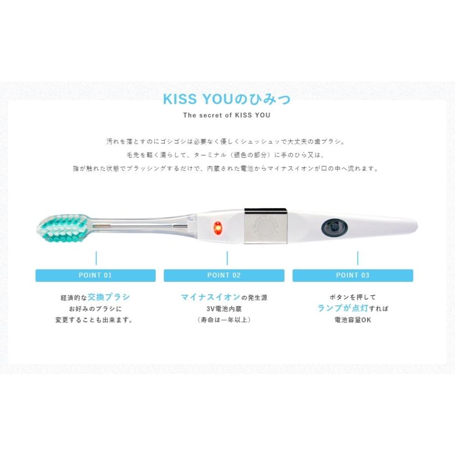 フッ素イオン歯ブラシ 極細コンパクト 替えブラシ ふつう 2本入IONIC替【日時指定不可】 :4969542143414:YaTOWN ART 通販 フクバデンタル キスユー フッ素イオン歯ブラシ 極細 コンパクト 替えブラシ 2本入り(KISS YOU ハブラシ)×6点セット(4969542143414)