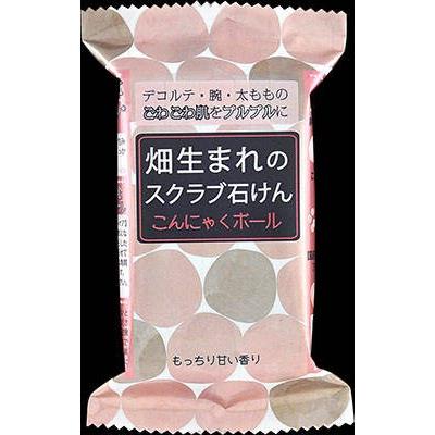 72個まとめ買い 畑生まれのスクラブ石けん こんにゃくボール 110g 72個 Olhodaguadocasado Al Gov Br