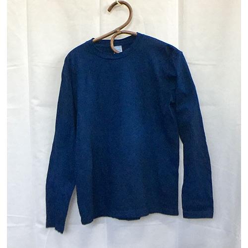 藍染手染め 長袖tシャツ メンズにもレディースにも Sailongst 1 八ヶ岳スタイル 通販 Yahoo ショッピング