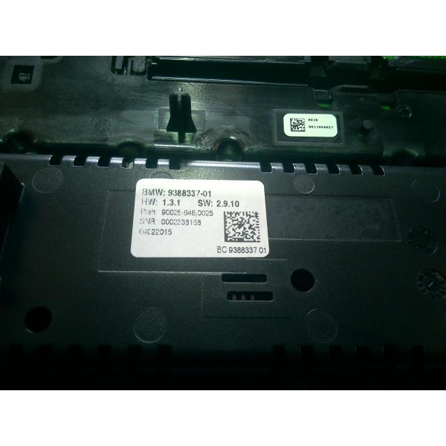 BMW 6シリーズ DBA-6A30 エアコン スイッチ パネル 475 9388337-01 F06