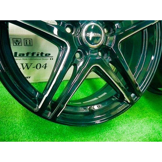 美品？　Laffite（ラフィット）　17インチ7J  114.3  IN38 205/45/17 中古 ホットスタッフコーポレーション ホイール ホイル ラフィット LW