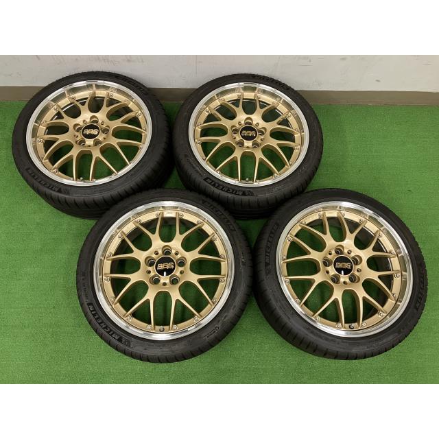BBS RS-GT 18×8J 4本セット ベンツ アウディ タイヤ付 ホイール BBS RS-GT 18×8J 4本セット ベンツ アウディ タイヤ付 ホイール