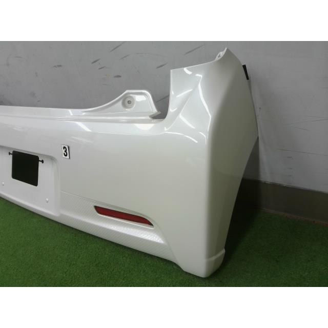 ムーヴ DBA-LA100S リア バンパー カバー W24 白 個人宅配送不可 yatsu