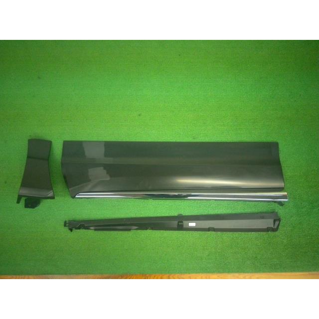 ハリアー80系 モデリスタ サイドスカート 左側フロント 3点セット 新品
