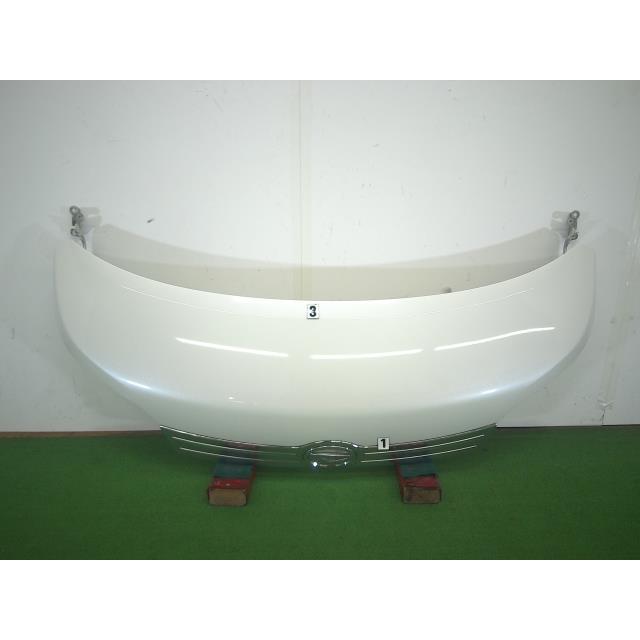 ムーヴ DBA-LA100S ボンネット フード W24 白 個人宅配送不可 yatsu