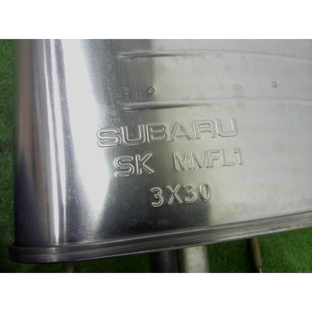 インプレッサ 5AA-GUD リア マフラー SK,MMFL1,3X30 新車外し 純正新車