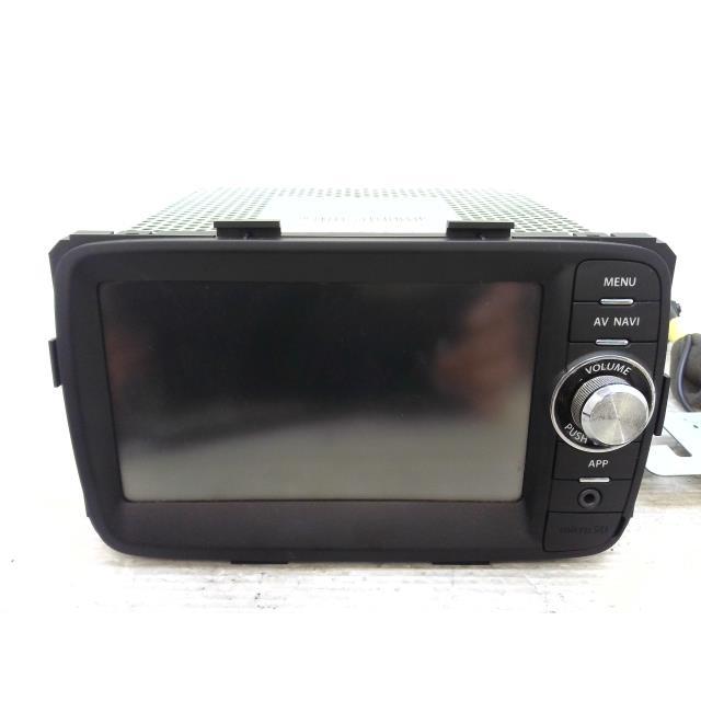 H26スズキスペーシア純正ナビセット　MK32S-168057 H26年式 スズキ スペーシア カスタム MK32S 純正 ディスプレイ
