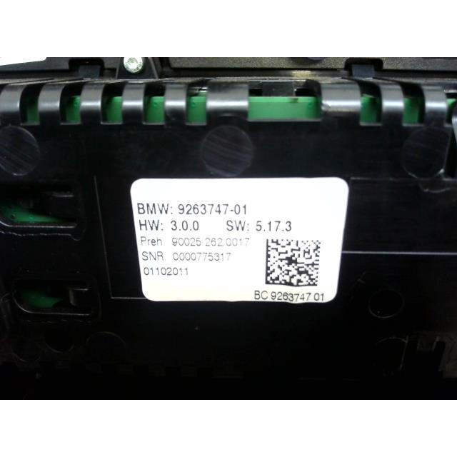 BMW 5シリーズ DBA-XG20 エアコン スイッチ パネル 416 926374701 F10 