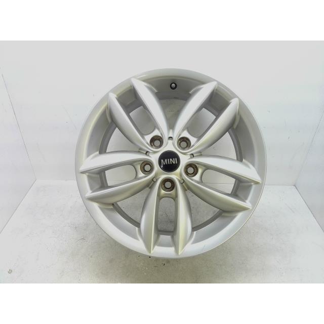 R60 ミニ ZA16 クロスオーバー 純正 アルミ 17インチ ホイール yatsu