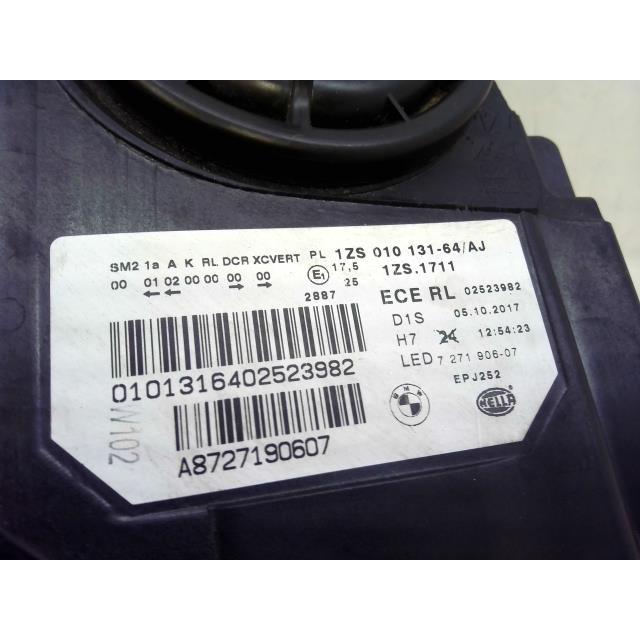 BMW 5シリーズ LDA-FW20 右 ヘッド ランプ ライト 300 1ZS010131 HID