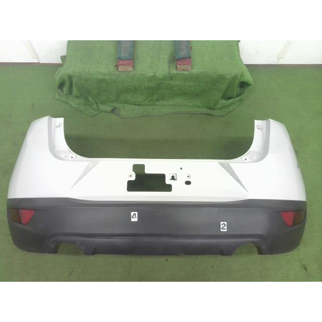 ホワイト バンパーカバー シーエックス CX−3 LDA-DK5FW リア バンパー カバー 47A D10J
